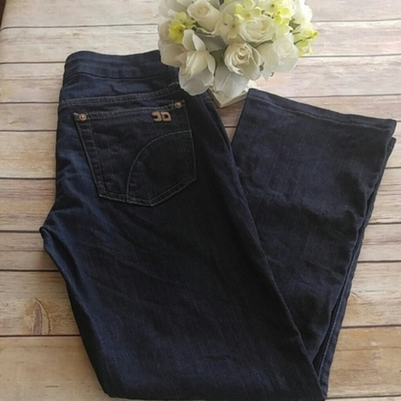 Joe's Jeans Denim - Joe's Jeans Honey Fit Dark Wash Cropped Jeans EUC
